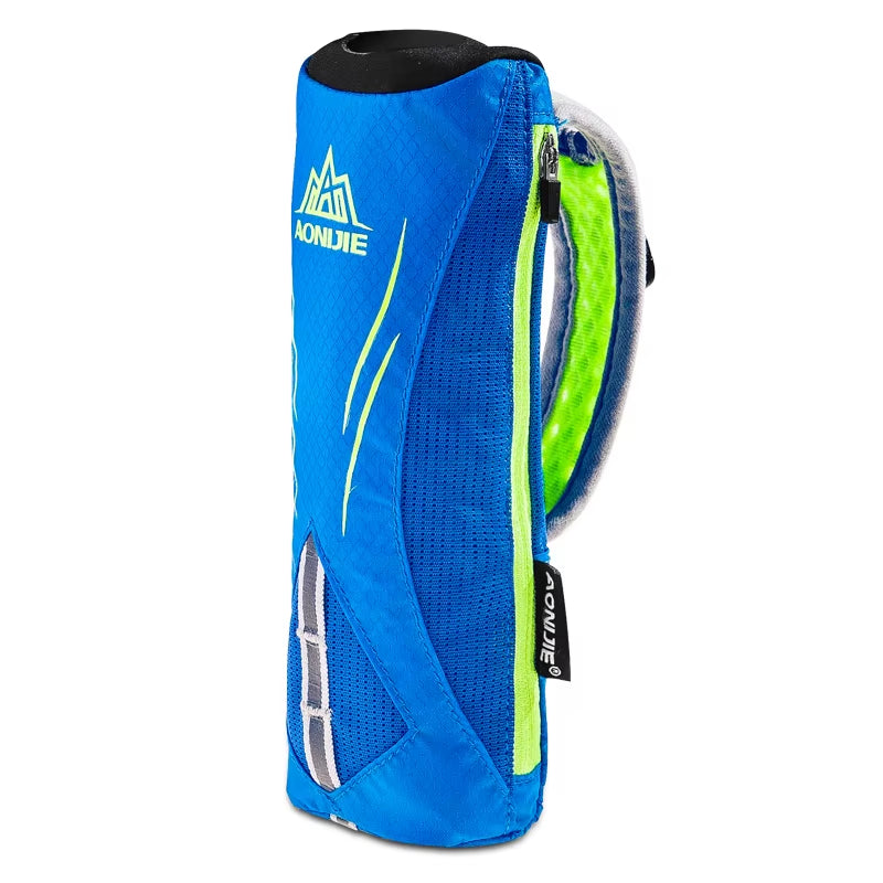 E908 Running Hand-Held Water Bottle Kettle Holder Wrist Storage Bag Hydration Pack Hydra Fuel Soft Flask Marathon Race