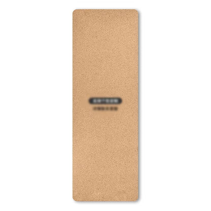 Eco-Friendly Non-Slip Cork Yoga Mat - 183x56x0.5cm TPE Fitness Pad for Enhanced Comfort and Stability