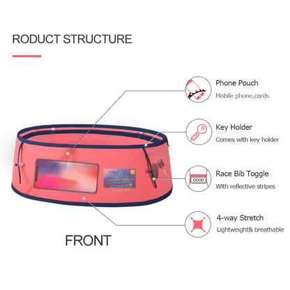 AONIJIE Superlight Hydration Running Belt Unisex Running Waist Bag Trail Marathon Gym Workout Fitness Mobile Phone Holder W8101